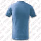 Tricou pentru copii Basic, bumbac 100% - culoare bleu