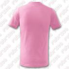 Tricou pentru copii Basic, bumbac 100% - culoare roz pal
